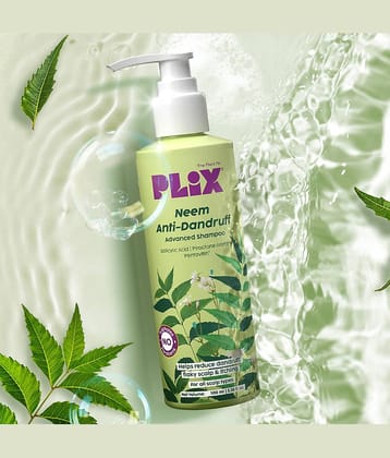 The Plant Fix Plix Neem Anti-Dandruff Advanced Shampoo Piractone Olamine & Pentavitin (100 ml)