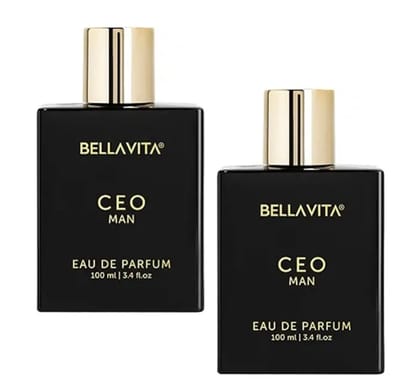 BELLAVITA CEO MAN Eau De Parfum, 100ml pack of 2 BELLAVITA CEO MAN Eau De Parfum, 100ml pack of 2