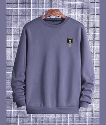 CAT BUNNY Woollen Round Neck Men's Sweatshirt - Rust ( Pack of 1 )