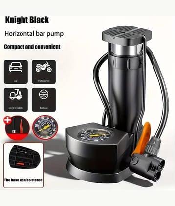 Mini Bike Floor Pumps Portable Bicycle Tire Pump Foot Activated Air Pump 230 psi Ball, Balloon, Basketball Pump, Bicycle, Football Pump, Volleyball Pump, Float, Car Pump