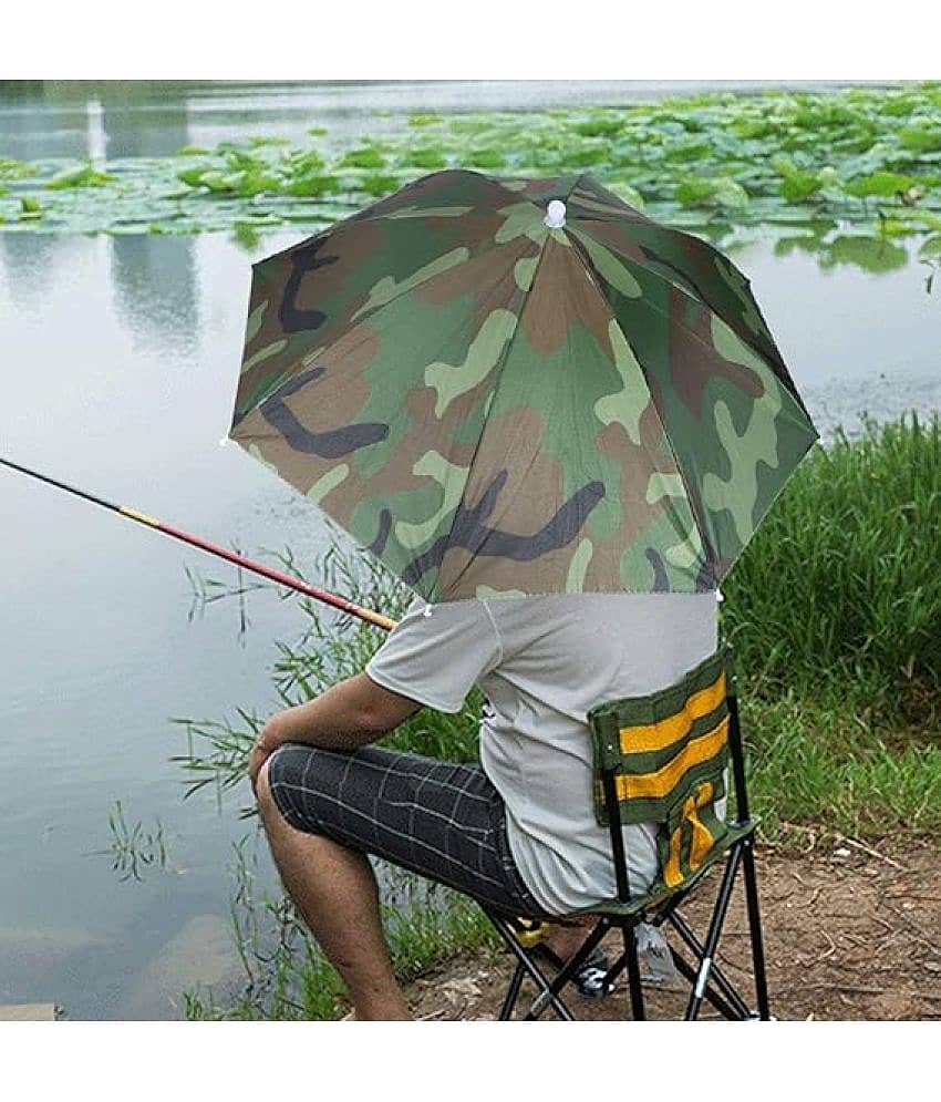 Infispace Green Hand's Free Umbrella