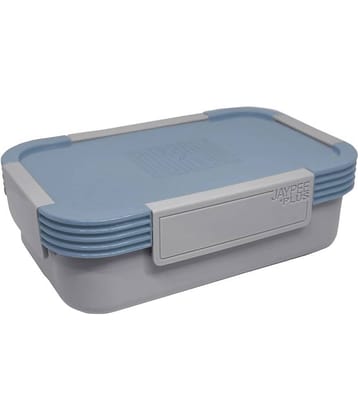 Jaypee Plus Stainless steel lunch box Taurus- 2 Pieces  900 ml  blue