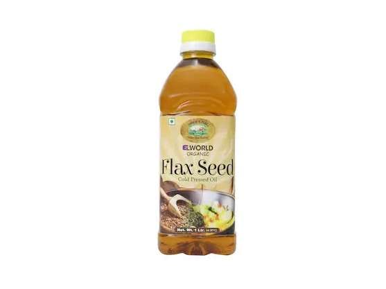 Elworld Agro & Organic Food Products Flaxseed (Alsi / Teesi) Oil 1Ltr