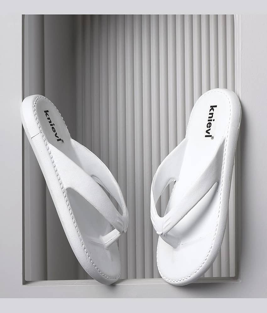 KNIEVL Light Grey Men's Thong Flip Flop