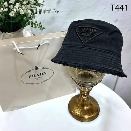 PRD Premium Luxury Unisex T441 Bucket Hats-Black