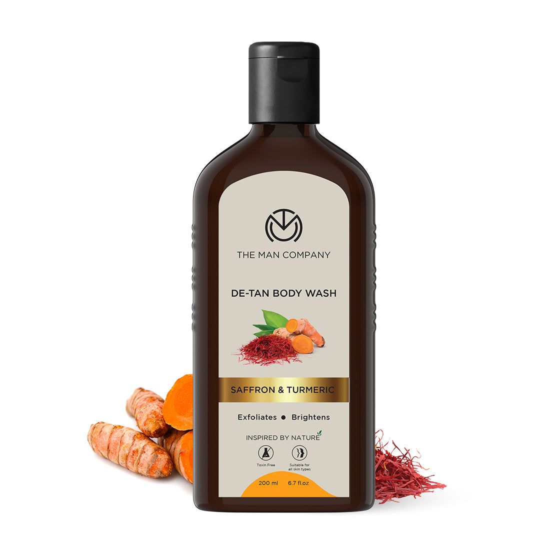 De-Tan Body Wash I Saffron & Turmeric De-Tan Body Wash I Saffron & Turmeric - 200ml