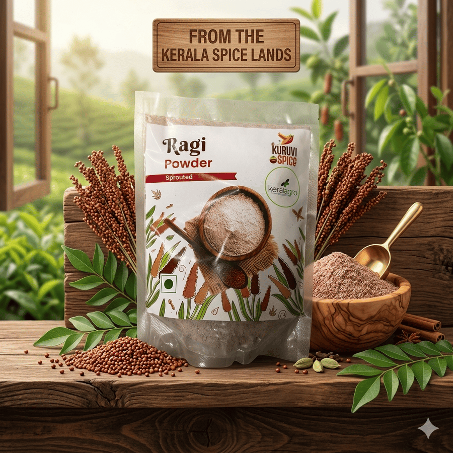 Sprouted Ragi Powder - 400 gm - One packet