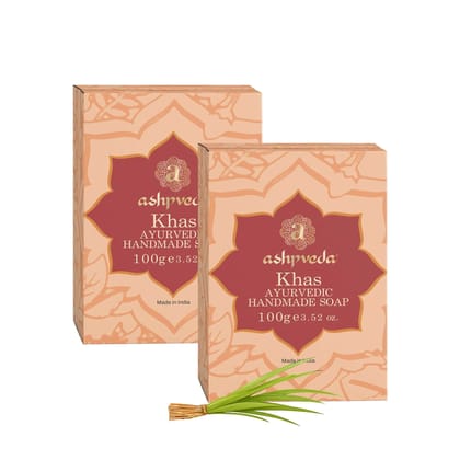 ashpveda Khus & Aloe Vera Handmade Bath Soap