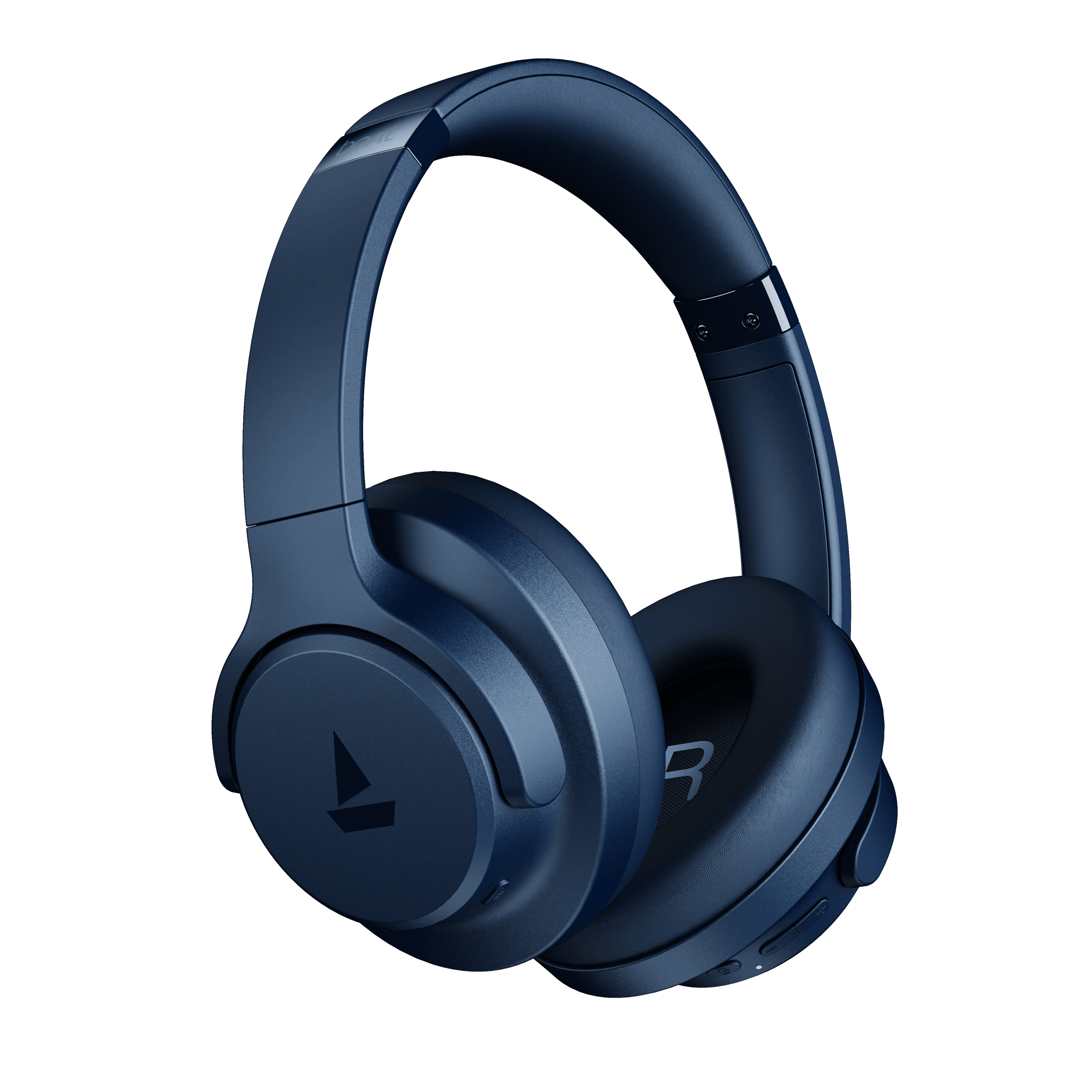 boAt Rockerz 512 ANC | Wireless Headphones with 40dB Hybrid ANC, 80H Playback & boAt Signature Sound boAt Rockerz 512 ANC | Wireless Headphones with 40dB Hybrid ANC, 80H Playback & boAt Signature Sound - Bold Blue