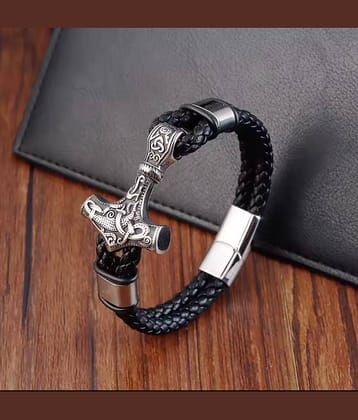 FASHION FRILL Black Bracelet ( Pack of 1 )