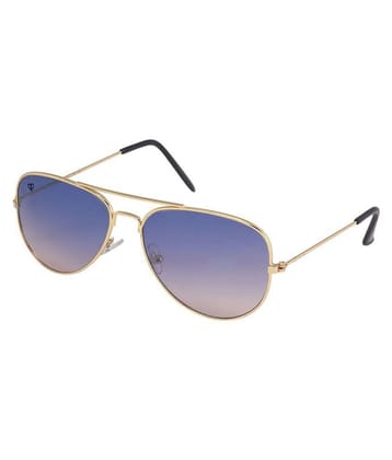 Walrus - Ocean Blue Pilot Sunglasses ( WS-JOHN-280606 ) - Medium