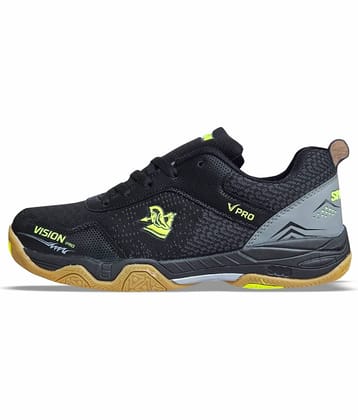 Spartan Vision Pro Black Indoor Court Shoes