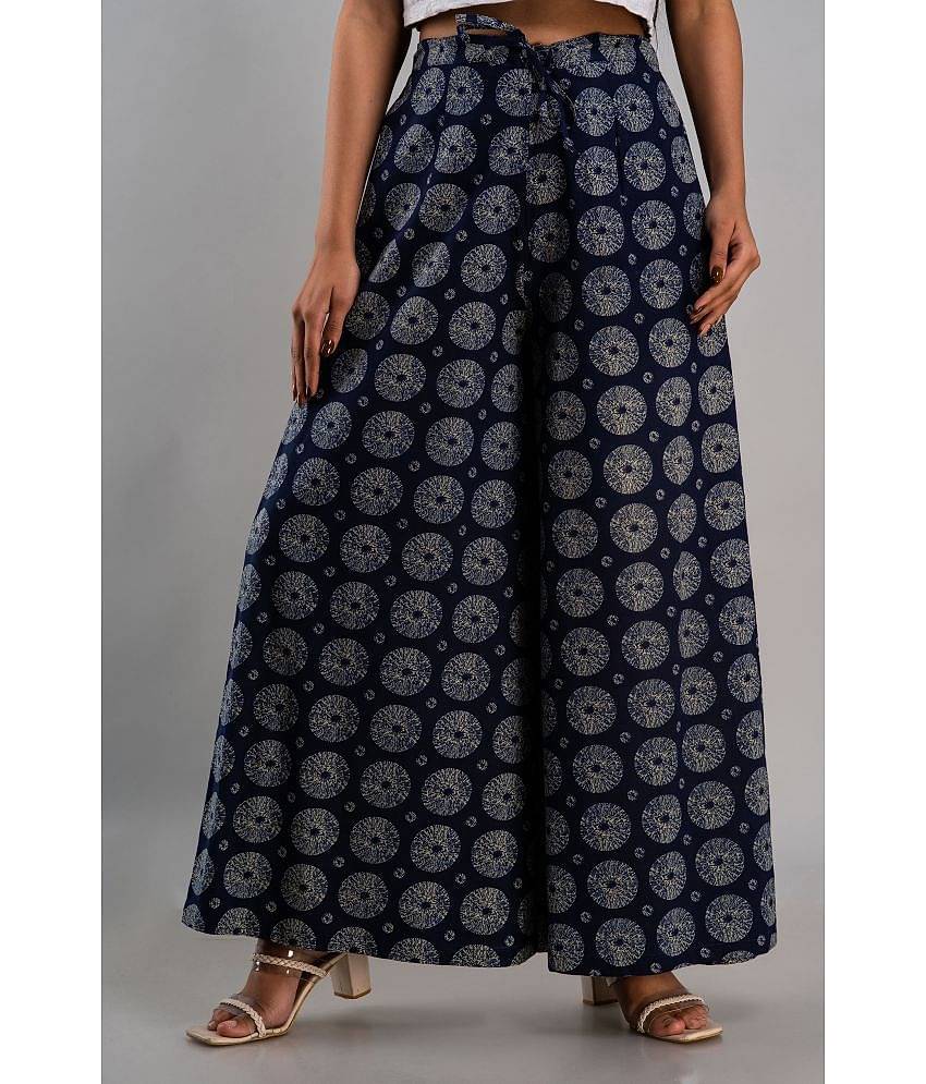 MAUKA Cotton Palazzos - Single