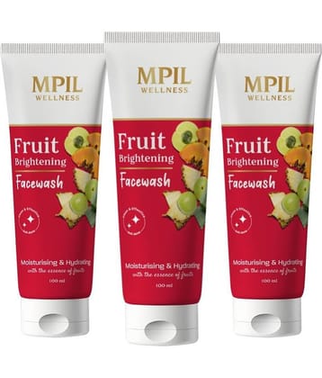Mpil Wellness Fruit Brightening Face WashPapaya And PineappleGentle Cleansing With Aloe Vera (300ml)