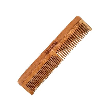 Goli Soda Neem Wood Comb - Double Tooth