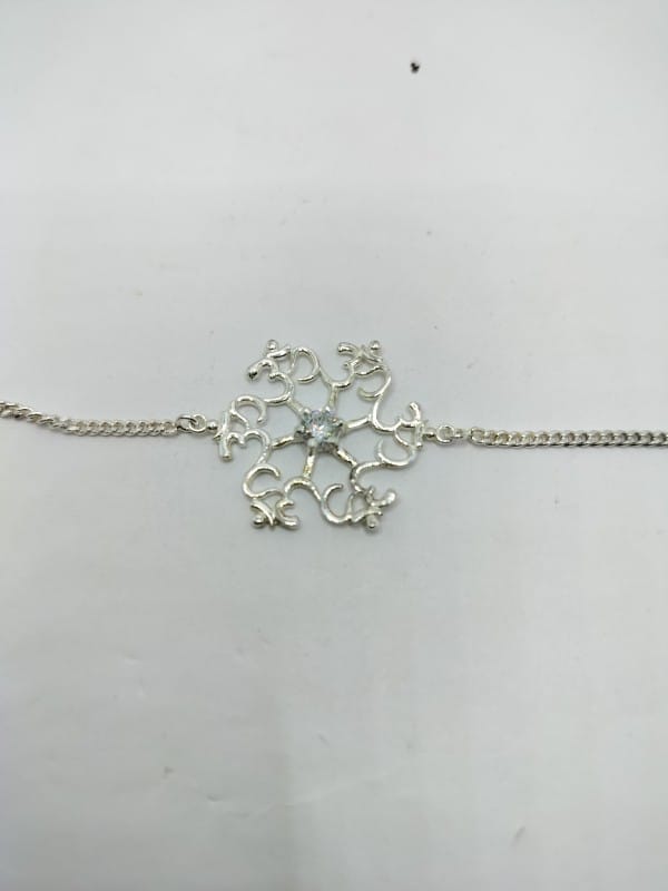 Rakhi 92.5percent Pure Sterling silver Rakhi 24