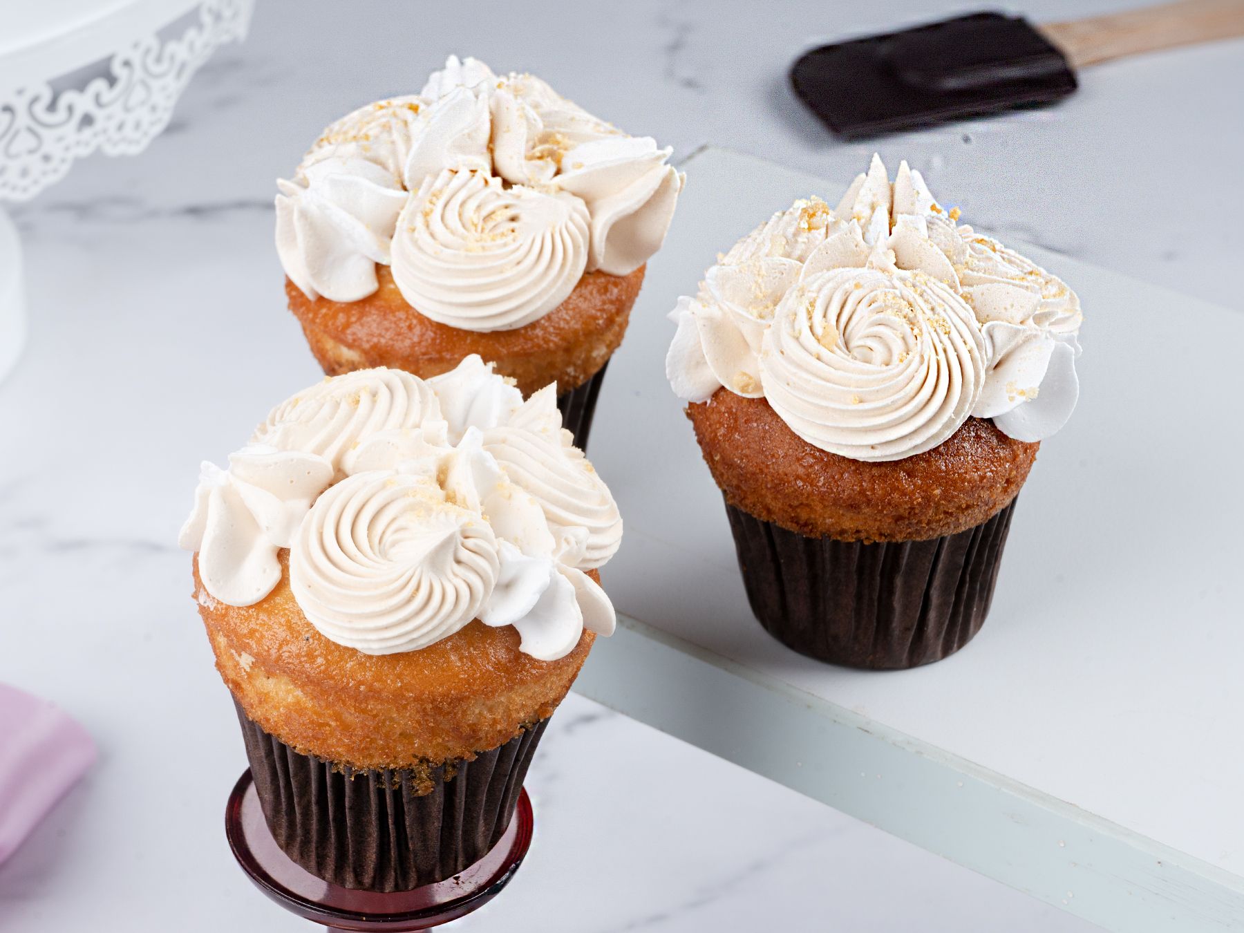 Caramel cupcakes