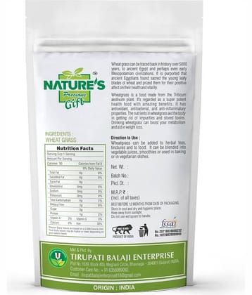 Nature's Gift Wheat Grass Powder 1000 gm Vitamins Powder