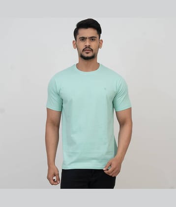 Cotstyle Pack of 1 Cotton Regular Fit Men's T-Shirt ( Teal )