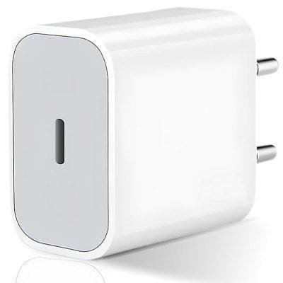 Champion 20W Type-C Fast Charger For iPhone & Android Devices (White)