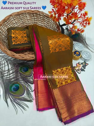 Elegant Aarani Soft Silk Saree