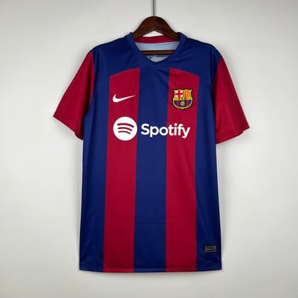 Barcelona Football Jersey Home 23 24 Season-S