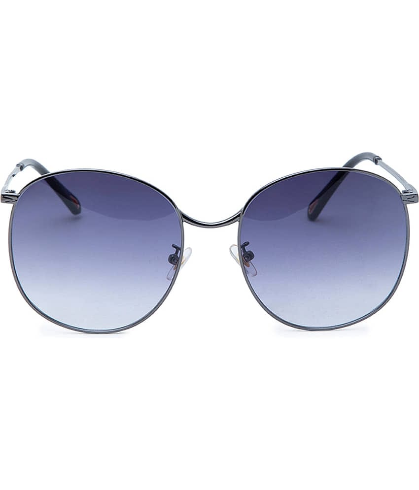 YourSpex - Grey Oval Sunglasses Pack of 1