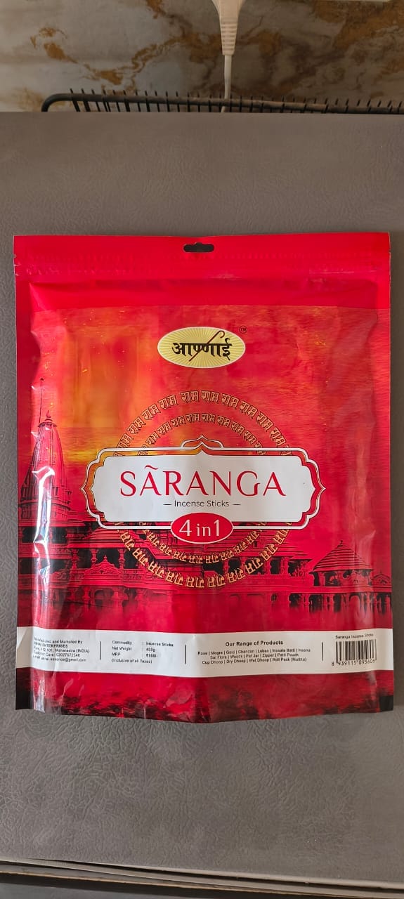 Sarang 4 in 1 Family pack Zipper