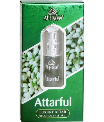 Al - Hassan Attarful Attar For Men & Women Alcohol-free ittar Roll on 6 ml (Pack of 1)