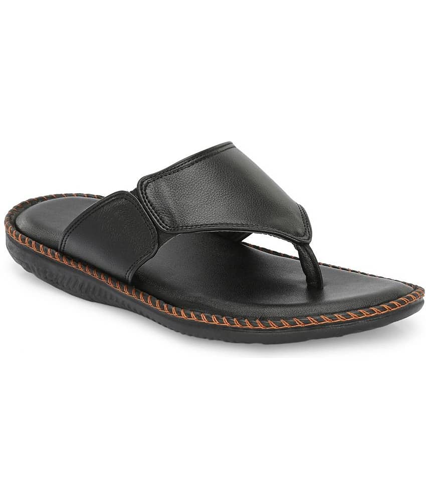 Leeport - Brown Men's Thong Flip Flop