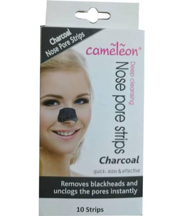 Cameleon Deep cleansing nose pore 10 strips Wax Strips for 10 Pcs