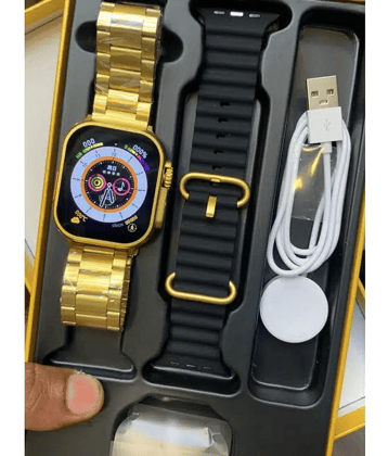 VENKAT ZONE IPS BT Calling Upto 1-2 days Smart Watch Gold