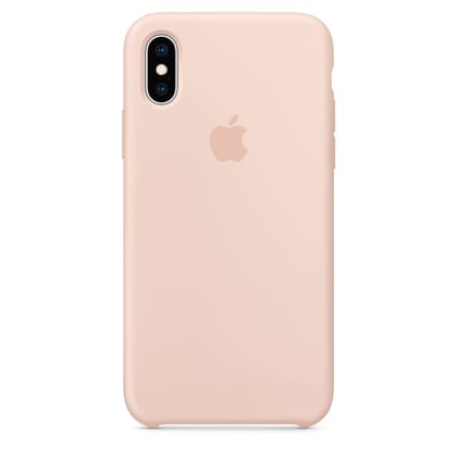 iPhone Original Silicone Case - Pink Sand-iPhone X/XS