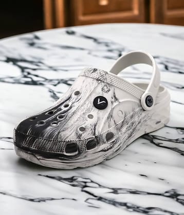 Svaar - White Men's Clogs
