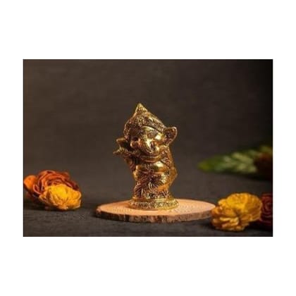 Metal Bansuri Ganesh