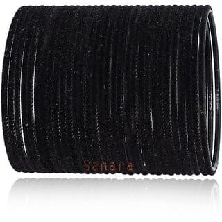 Omsar Jewelry Glass Bangle Set (Pack of 36)