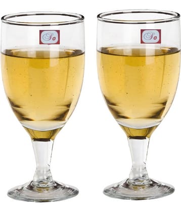 Afast Wine  Glasses Set,  180 ML - (Pack Of 2)