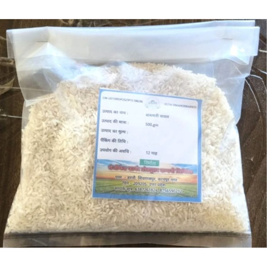 BASMATI RICE - 500 gm - 500 gm - One packet of Basmati Rice