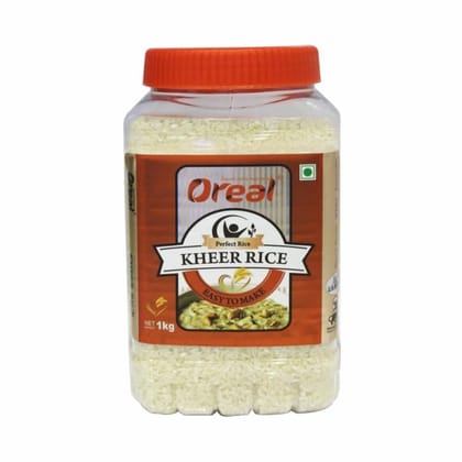Oreal Premium Kheer Rice 1kg | Aromatic & Naturally Sweetened Short-Grain Rice | Ideal for Creamy, Flavorful Kheer & Desserts | Hygienically Packed | Easy to Cook & Digest | Best for Festive Sweet