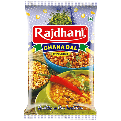 Rajdhani Premium Chana Dal, 500 gm