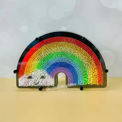 Rainbow Cloud Shaped 3D Pinart-Big