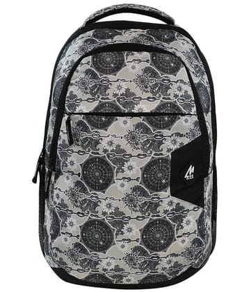 mikebags 29 Ltrs Black Polyester College Bag - Black