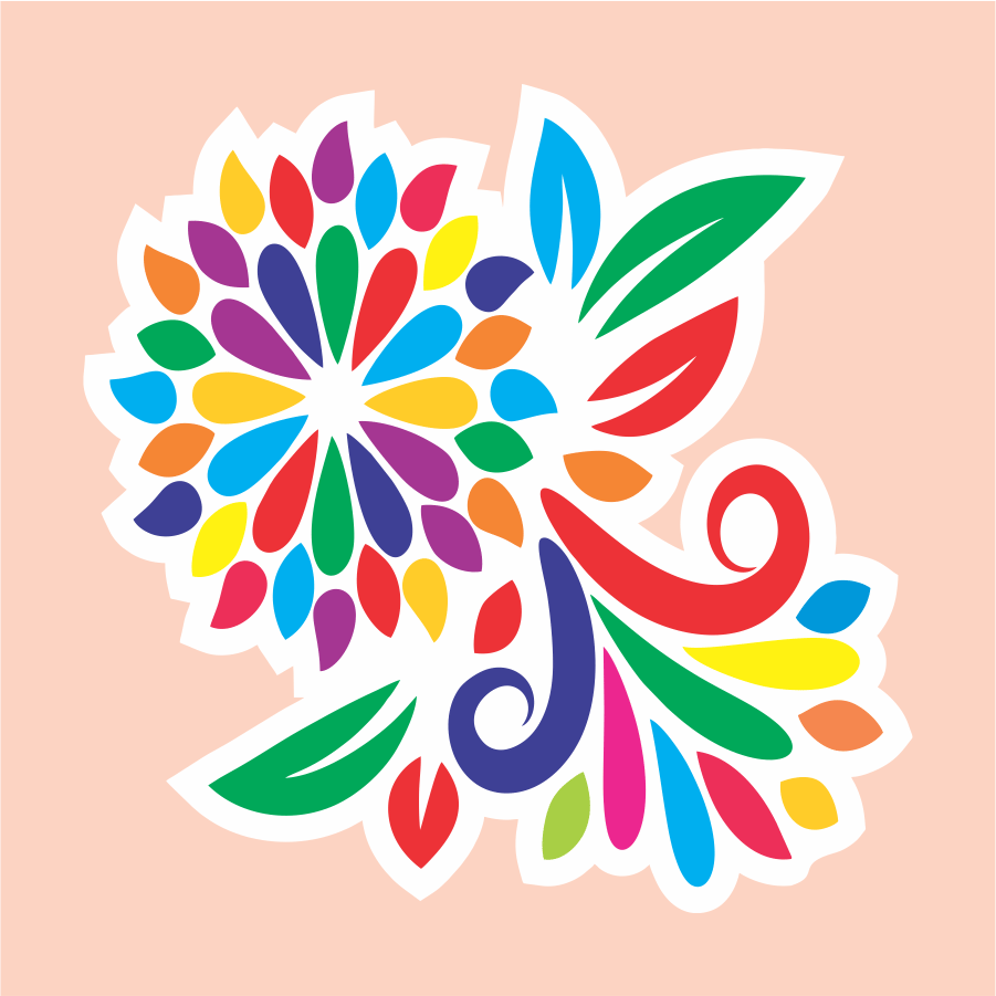 Reusable wooden Stencils Rangoli-24