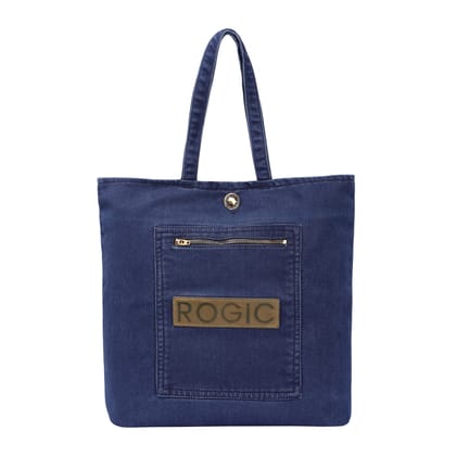 TOTE BAG IN BLUE-medium