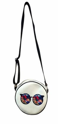 Printed Astara Round Sling Bag