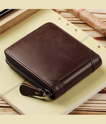 CATBUNNY PU Leather Men's Card Holder ( Pack of 1 )