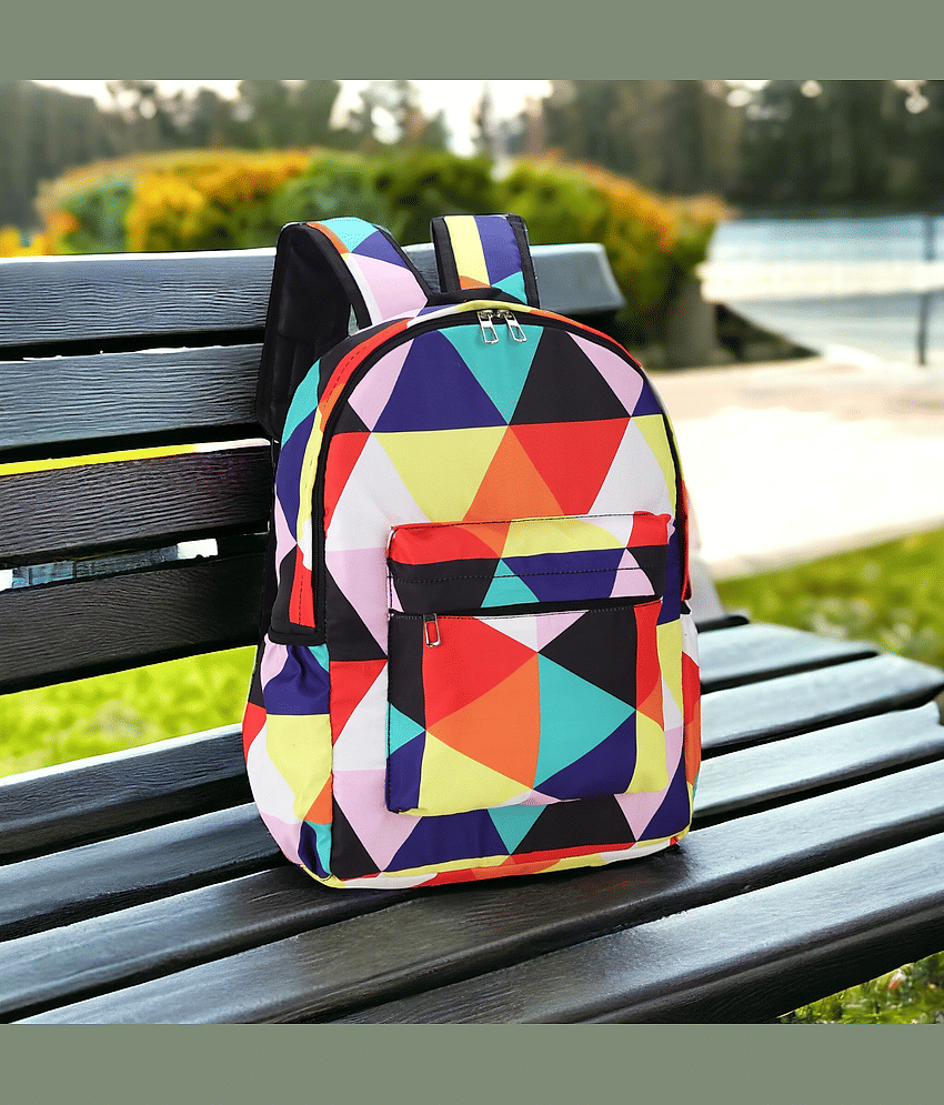CLUCI 27 Ltrs Polyester Backpack *For Boys & Girls ( Multi Color )