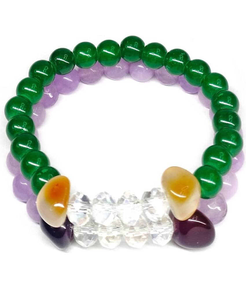 DAIVYA WELLNESS - Multicolor Bracelet ( Pack of 2 )