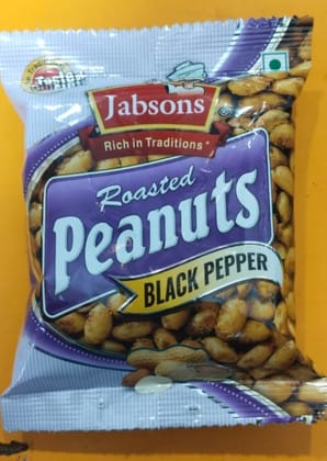 Jabsons roasted peanuts black pepper 