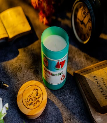 Sea Blue Bliss Watermelon Aroma Candle Sea Blue Bliss Watermelon Aroma Candle